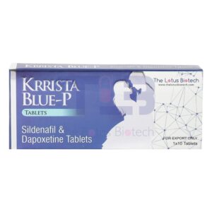 巅峰藍P KRRISTA BLUE-P 雙效偉哥 威而鋼偉哥必利勁雙效片 香港正品